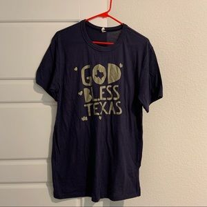 God Bless Texas women’s tshirt size L